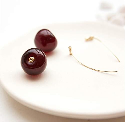 Cute Cherry Dangle Earrings
