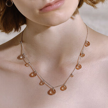 Morning Dew Station Necklace