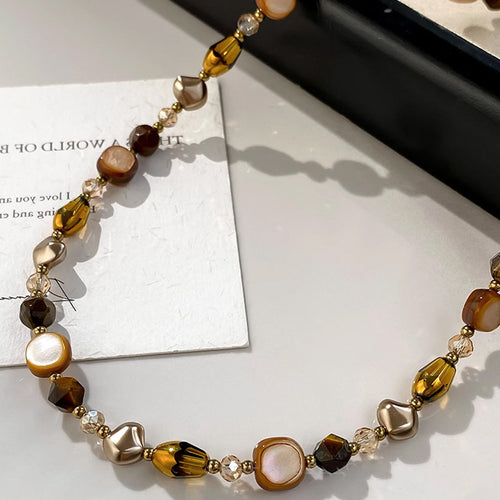 Boho Style Strand Necklace